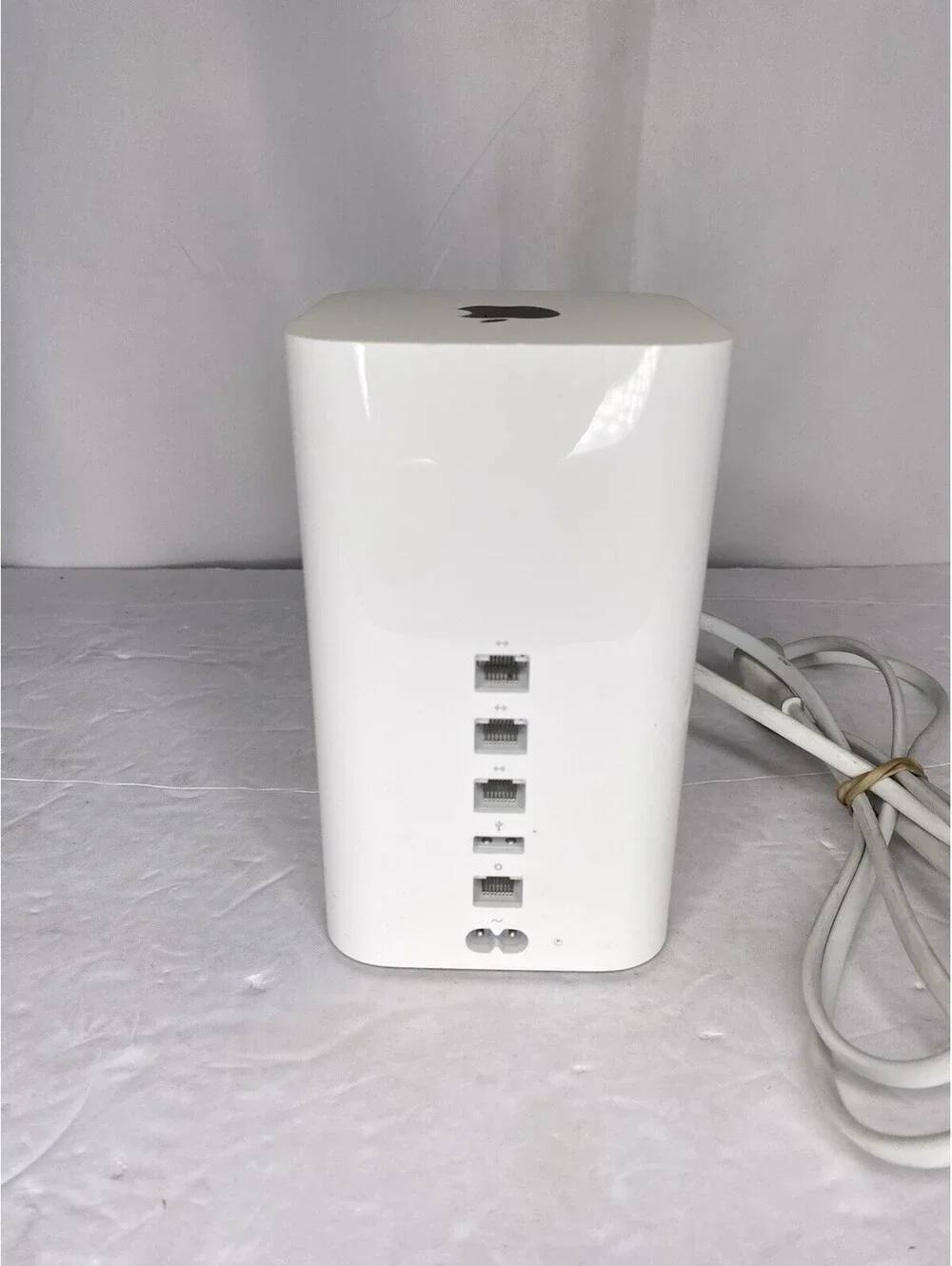 Apple AirPort Extreme Base Station A1521 802.11ac Wi-Fi Router Tested + Cord